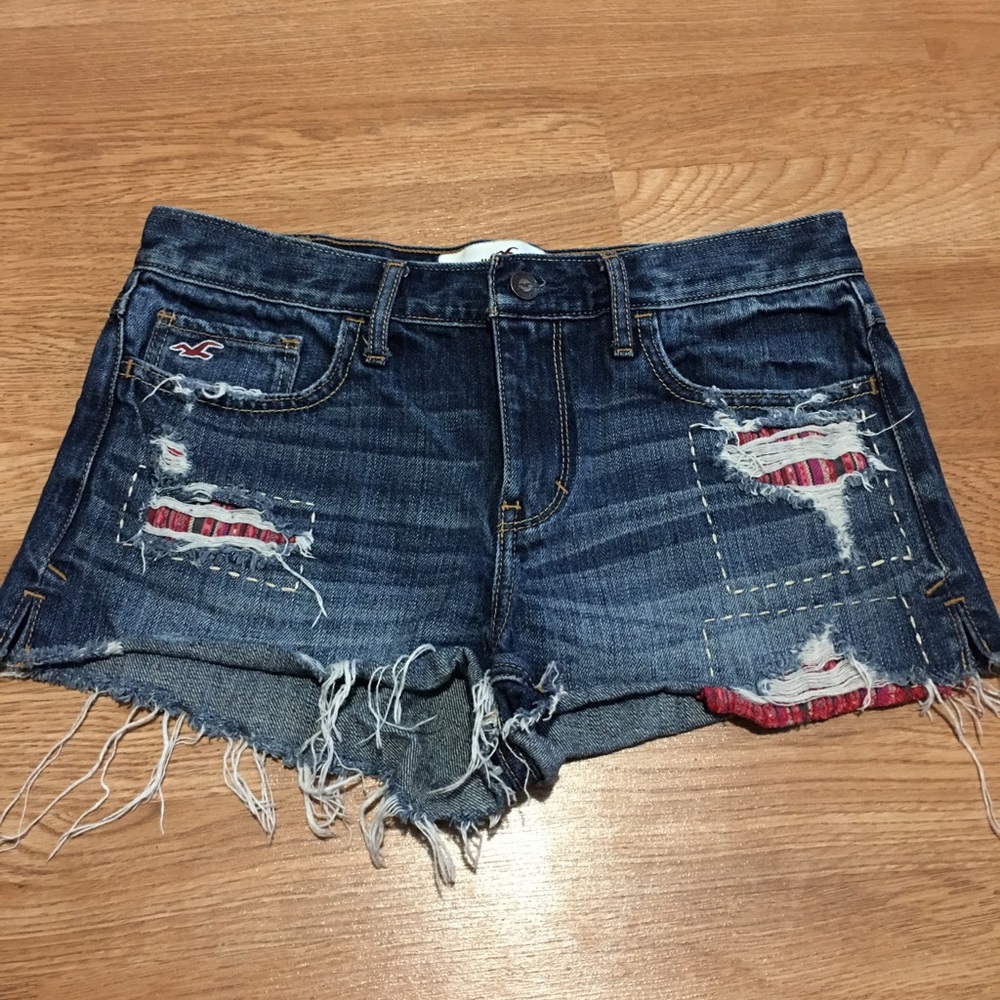 Hollister denim shorts